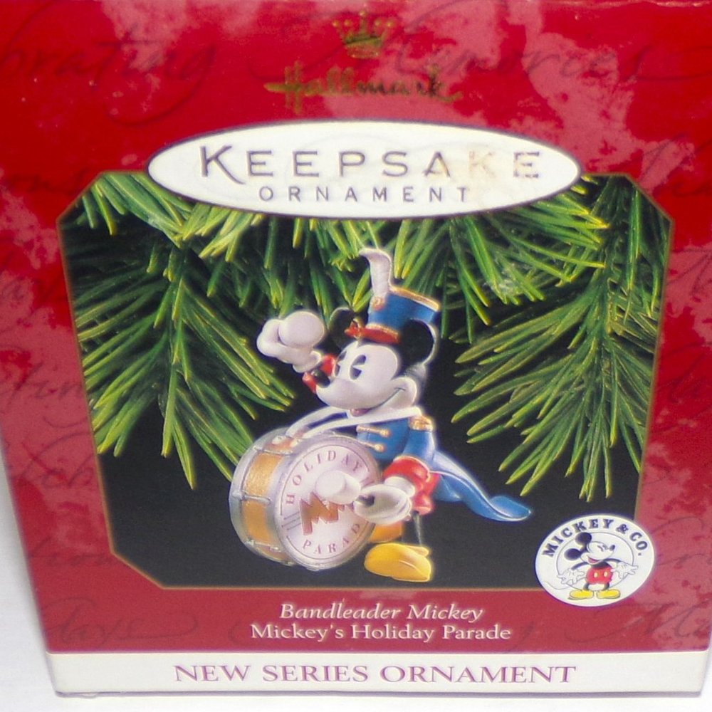 HALLMARK KEEPSAKE ORNAMENT "BANDLEADER MICKEY" MICKEY'S HOLIDAY PARADE! SO COOL!